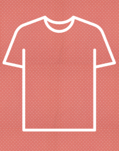 Koszulka dziecięca kropki malwa