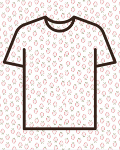 Koszulka dziecięca truskawki