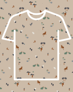 Koszulka dziecięca safari