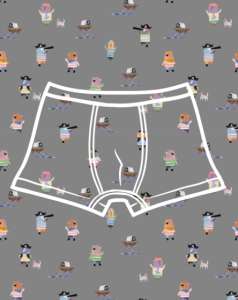 WZÓR MIESIĄCA Bokserki chłopięce 