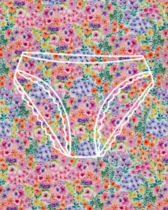 Figi damskie Flora Multi