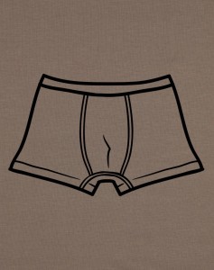 Bokserki chłopięce taupe